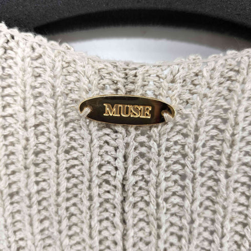 ミューズデドゥーズィエムクラス MUSE de Deuxieme Classe Lily Linen シルク リネン ロング カーディガン レディース