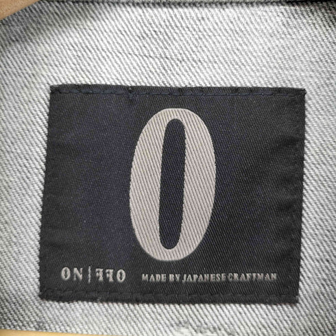 ON O FF by TTAGGG オーバーサイズダメージデニムジャケット import メンズ M