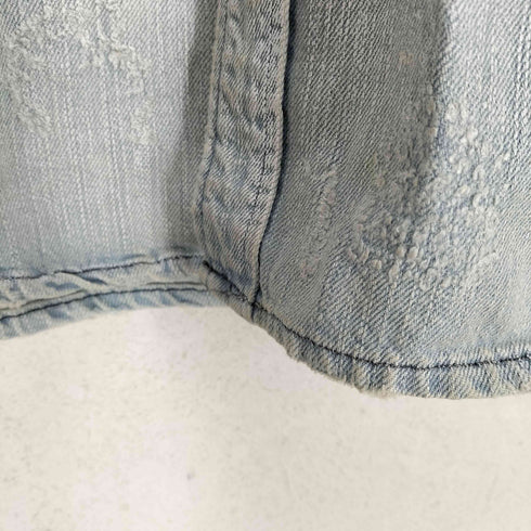 ON O FF by TTAGGG フラップポケットデニムシャツ import メンズ L