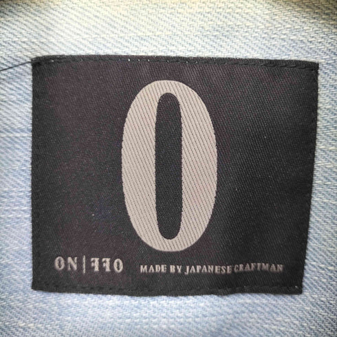 ON O FF by TTAGGG フラップポケットデニムシャツ import メンズ L