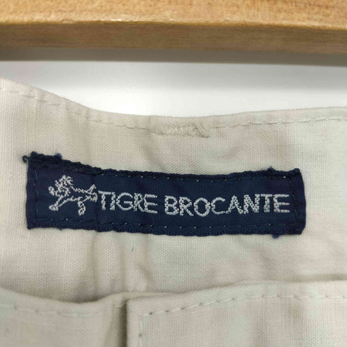 ティグルブロカンテ TIGRE BROCANTE ワイド テーパード タック コットン チノパンツ メンズ JPN:S