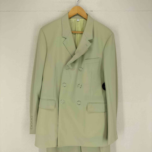 バーバリー BURBERRY スナップボタン ダブルブレスト3Bテーラードジャケットセットアップ メンズ 50