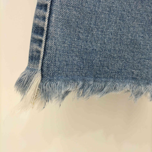 アッパーハイツ upper hights THE H-RISE MALLORY MARINE DESTROY フリンジ デニム レディース