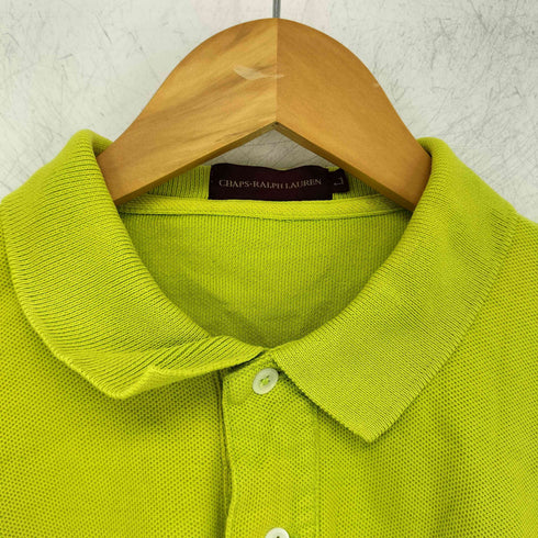 チャップスラルフローレン CHAPS RALPH LAUREN ロゴ刺繍 ショートスリーブ ポロシャツ メンズ import:L