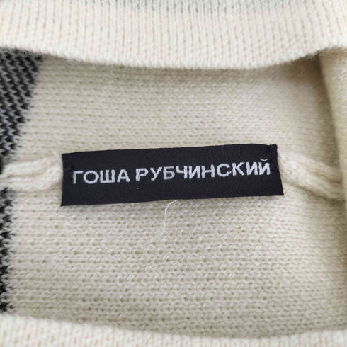 ゴーシャラブチンスキー Gosha Rubchinskiy ロゴデザインビーニー メンズ
