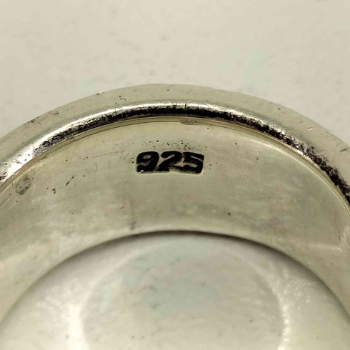 925 スタッズデザイン ピンキーリング メンズ 10号