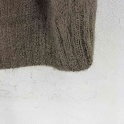 デラックス DELUXE SWEETJANE モヘア混 シャギーカーディガン メンズ import:L