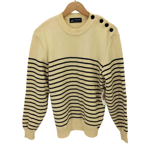 セントジェームス SAINT JAMES マリンセーター MARINE/ECRU ボーダー柄 ニット レディース