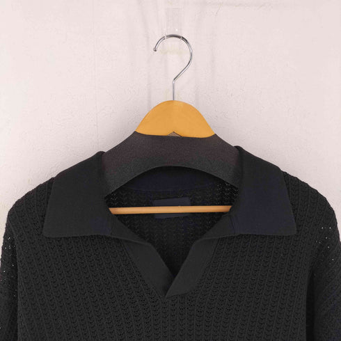 デラックス DELUXE BRETT ニット ポロシャツ メンズ import:M