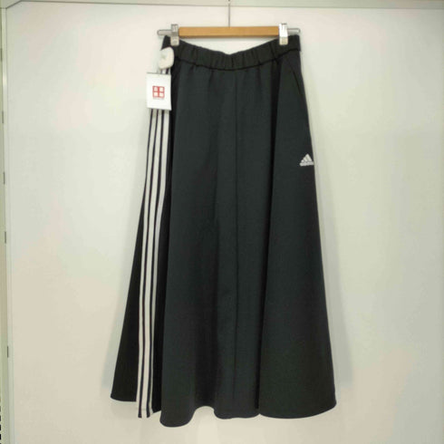 アディダス adidas スリーストライプ ルーズフィット ダブルニットスカート レディース JPN:XL