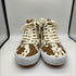 バンズ VANS SKATE LIZZIE COW BROWN/WHITE スケート リジー カウ ハイカット スニーカー メンズ UK:9