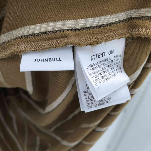 ジョンブル Johnbull ドビーストライプバルーンプルオーバー レディース FREE