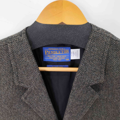 ペンドルトン PENDLETON USA製 ヘリンボーン ウールベスト メンズ US:40