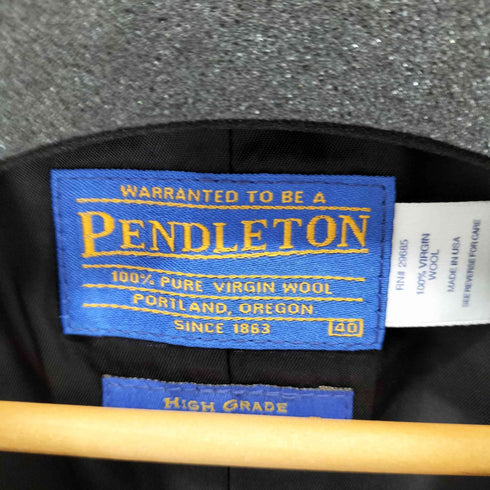 ペンドルトン PENDLETON USA製 ヘリンボーン ウールベスト メンズ US:40