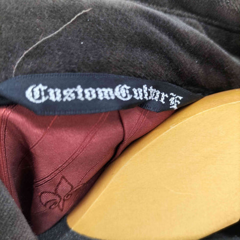 カスタムカルチャー CUSTOM CULTURE ベルベット ダブルブレストコート メンズ JPN:44