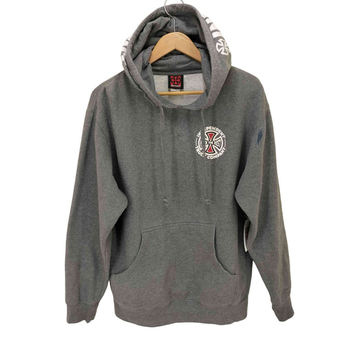 インディペンデント INDEPENDENT 90s-00s ロゴプリント プルオーバーパーカー メンズ