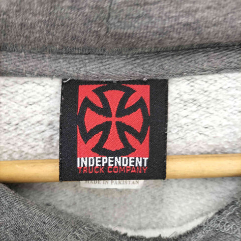 インディペンデント INDEPENDENT 90s-00s ロゴプリント プルオーバーパーカー メンズ