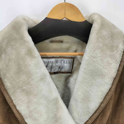 ハラジュクマザー HARAJUKU MOTHER ピッグスキン フェイクファージャケット メンズ  9号