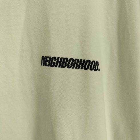 ネイバーフッド NEIGHBORHOOD 両面ロゴプリント クルーネック半袖カットソー メンズ import:M