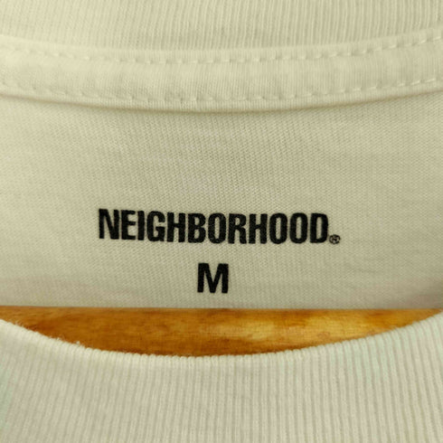 ネイバーフッド NEIGHBORHOOD 両面ロゴプリント クルーネック半袖カットソー メンズ import:M