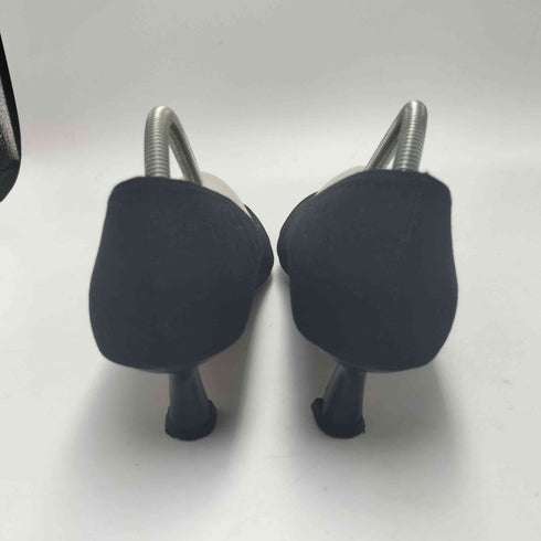 ルタロン Le Talon 5cm ポインテッド Vカット メタ ルパンプス レディース JPN:24