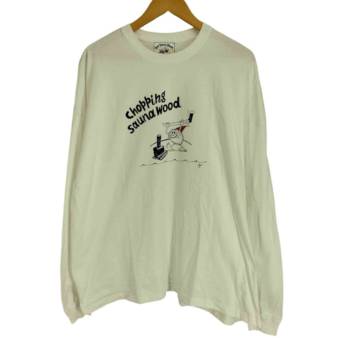 Sea Sauna Shack 薪割りロングスリーブTシャツ メンズ JPN:XL