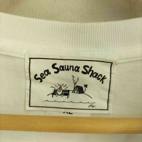 Sea Sauna Shack 薪割りロングスリーブTシャツ メンズ JPN:XL