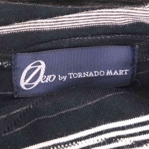 ゼロバイトルネードマート Zero by TORNADO MART タックランダムボーダーカーディガン メンズ JPN:L