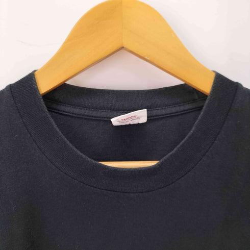 ヘインズ Hanes 90s シングルステッチ 無地 クルネックTシャツ メンズ JPN:L