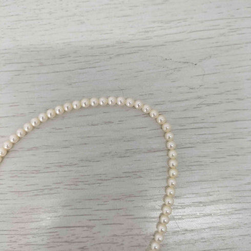 MIKIMOTO SIL刻印 パール/真珠 ネックレス 直径3mm レディース ONE SIZE