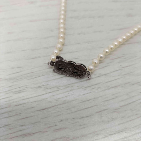 MIKIMOTO SIL刻印 パール/真珠 ネックレス 直径3mm レディース ONE SIZE