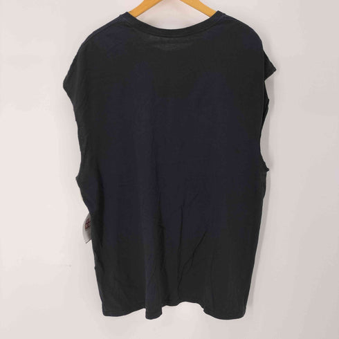 リキッドブルー LIQUID BLUE リメイク バンド タンクトップ メンズ import:XXL