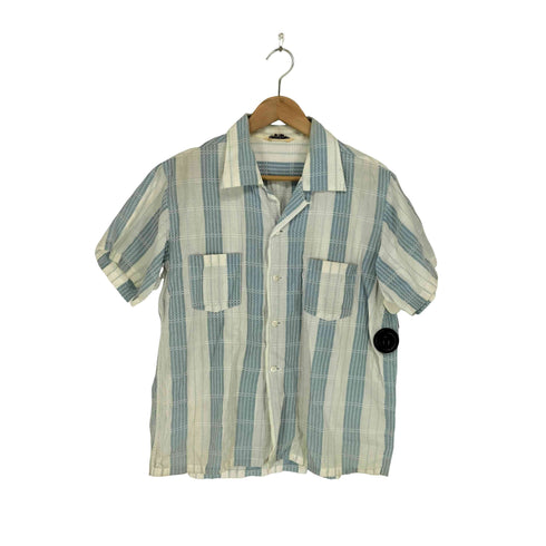 BUTCHER PRODUCTS チェーンステッチ開襟シャツ メンズ 15