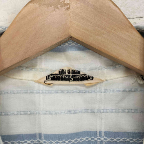 BUTCHER PRODUCTS チェーンステッチ開襟シャツ メンズ 15