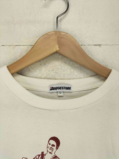 企業プリントクルーネックTシャツ メンズ L