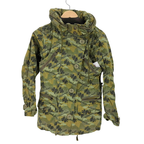 00s カモ柄 キャラクター総柄 フーデッドジャケット メンズ JPN:M