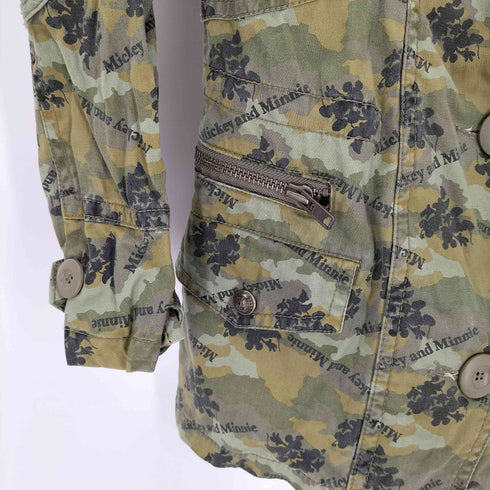 00s カモ柄 キャラクター総柄 フーデッドジャケット メンズ JPN:M