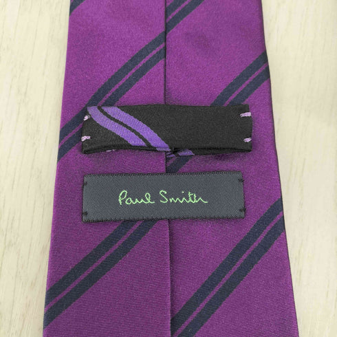 ポールスミス Paul Smith ストライプ シルク ネクタイ メンズ