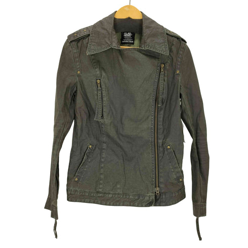 グラッドニュース GLAD NEWS コーティング加工ライダースジャケット メンズ JPN:3