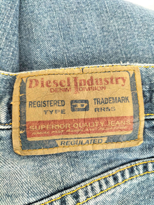 ディーゼル DIESEL ジップフライストレートデニムパンツ レディース 10