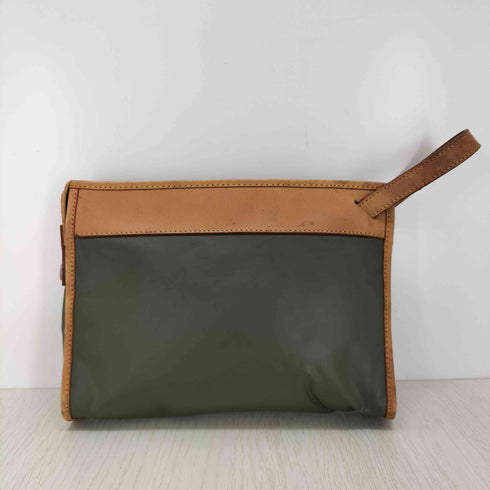 ハンティングワールド HUNTING WORLD レザー切替セカンドバッグ メンズ