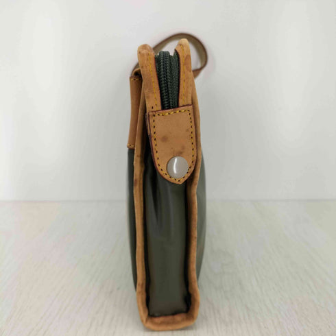 ハンティングワールド HUNTING WORLD レザー切替セカンドバッグ メンズ