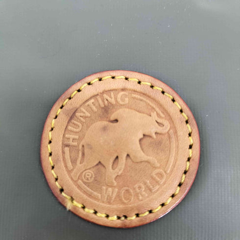 ハンティングワールド HUNTING WORLD レザー切替セカンドバッグ メンズ