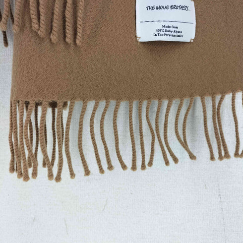 ザイノウエブラザーズ THE INOUE BROTHERS アルパカウール マフラー メンズ