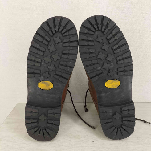 ホーボー hobo イタリア製 レースアップ レザーブーツ メンズ