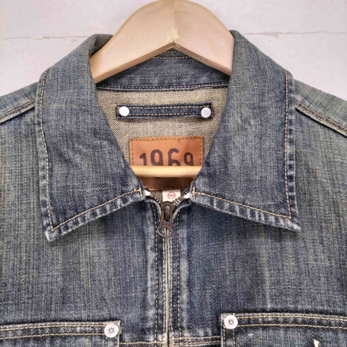 ギャップ Gap 00s OLD デニムジップジャケット メンズ M