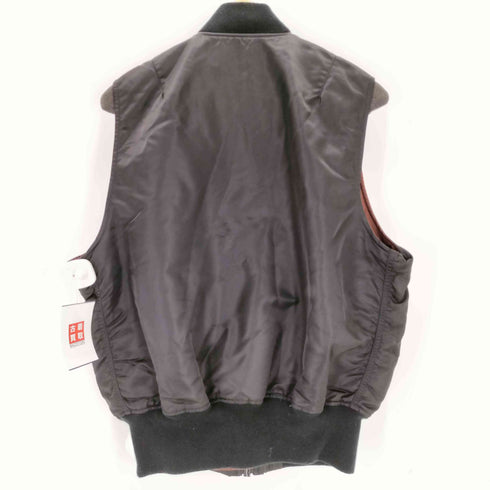 アメリ AMERI MA-1 リバーシブルベスト メンズ JPN:S