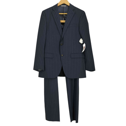 スーツカンパニー THE SUIT COMPANY ストライプ 2B テーラードジャケット スラックス セットアップ メンズ