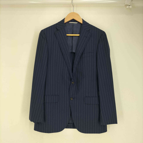 スーツカンパニー THE SUIT COMPANY ストライプ 2B テーラードジャケット スラックス セットアップ メンズ