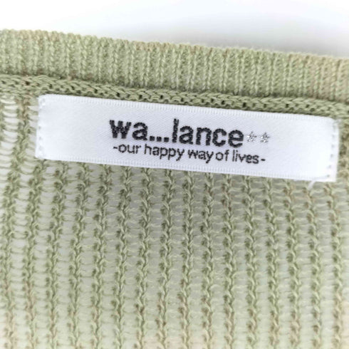 Walance リネン混カーディガン レディース